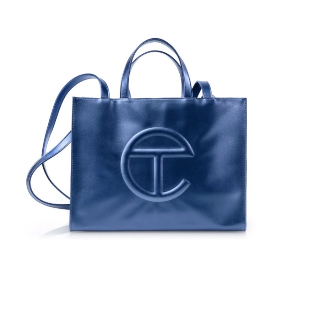 Telfar Cobalt Blue Medium Shopping Tote
